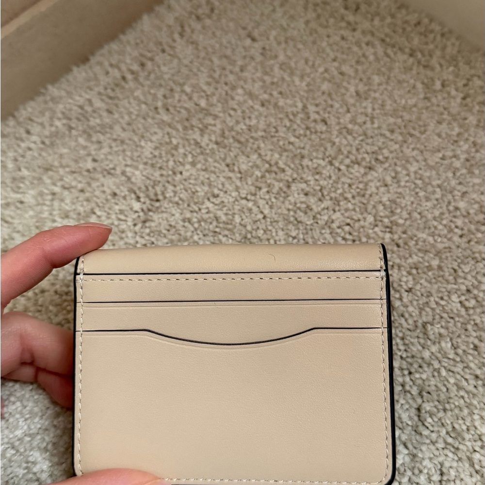 NWT Brand New Coach Bandit Card Case in Ivory - Picture 3 of 6